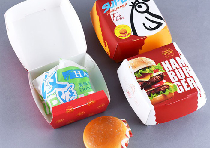 in hộp đựng burger tại Hà Nội thiết kế theo yêu cầu