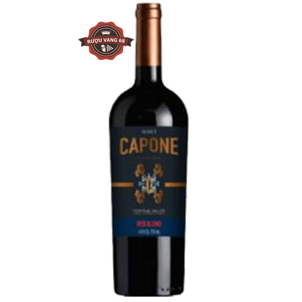 Vang Đỏ Chile Capone Red Blend Central đỏ đậm