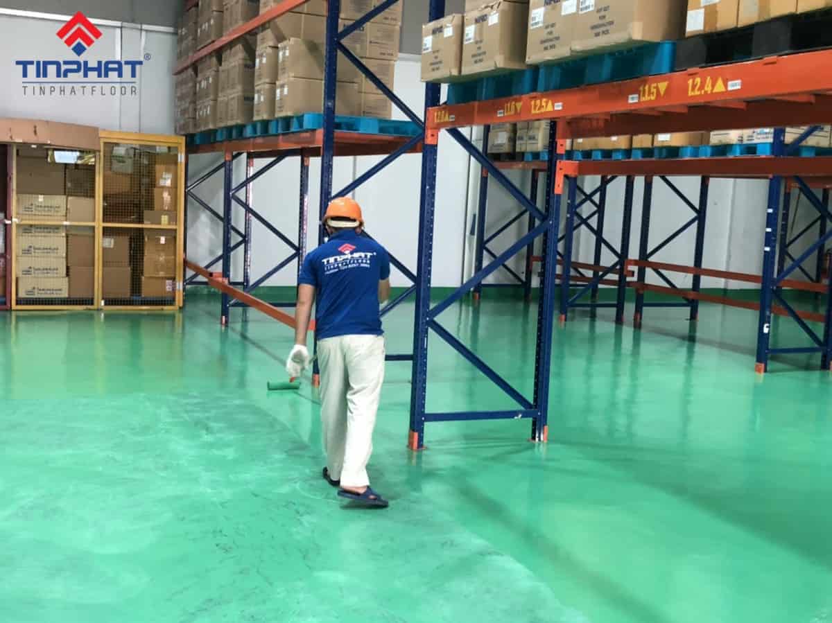 Sơn epoxy sàn nhà xưởng tại Hà Nội uy tín chất lượng